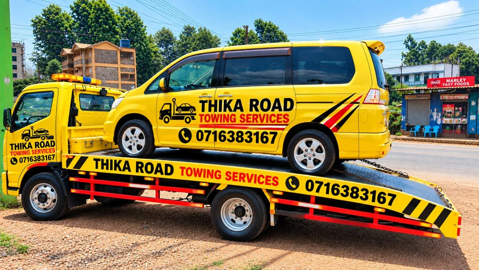 Stuck on Thika Road? We're On The Way.